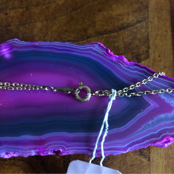 Vintage 70s gold plated multi strand chain diamond cut accent necklace NWT - Picture 8 of 9